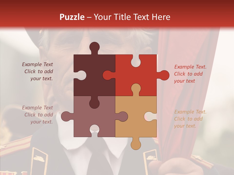 Military Strong World PowerPoint Template