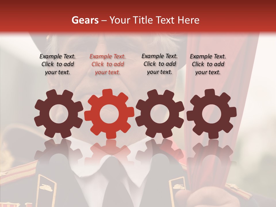 Military Strong World PowerPoint Template