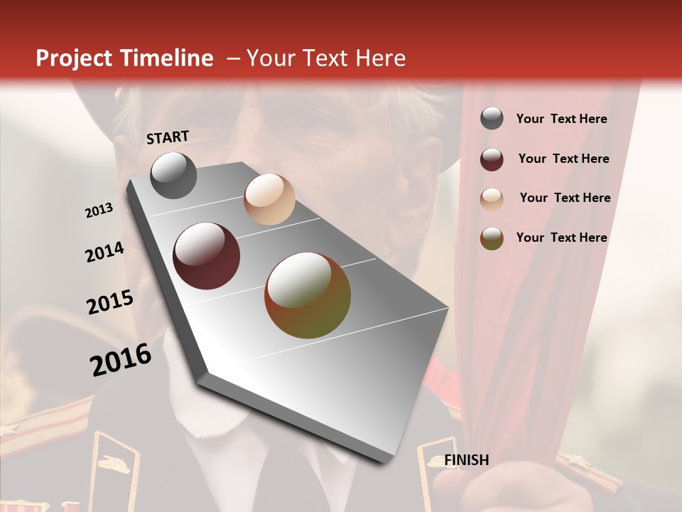 Military Strong World PowerPoint Template