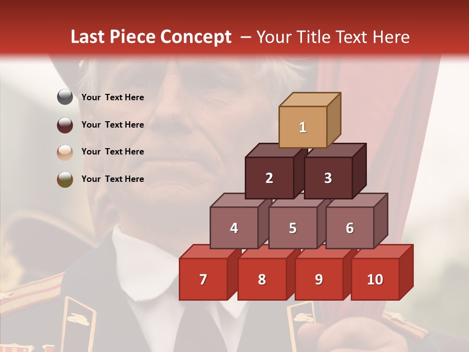 Military Strong World PowerPoint Template