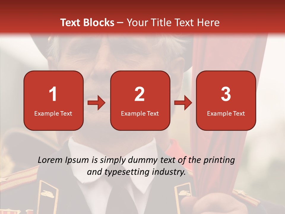 Military Strong World PowerPoint Template