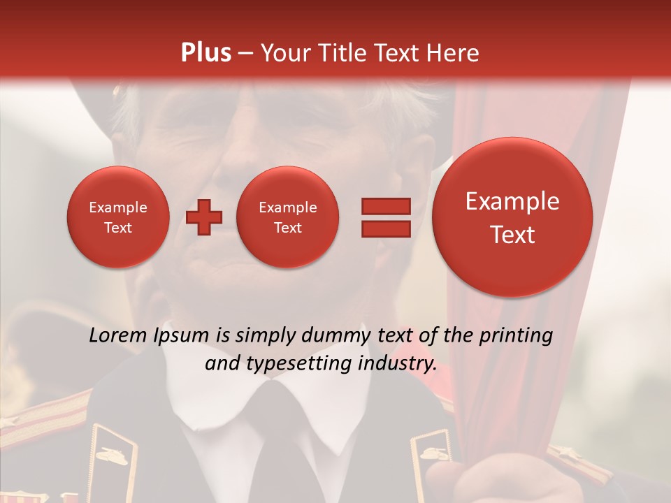 Military Strong World PowerPoint Template