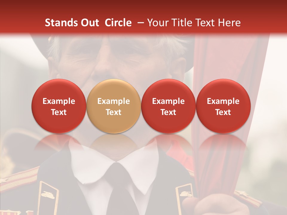 Military Strong World PowerPoint Template