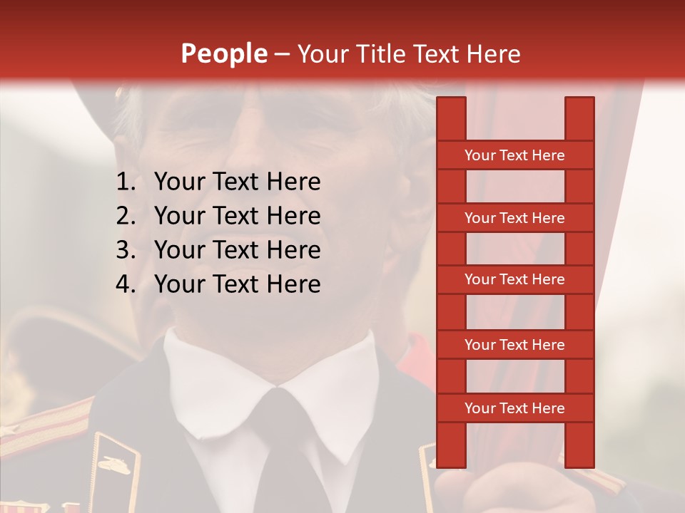 Military Strong World PowerPoint Template