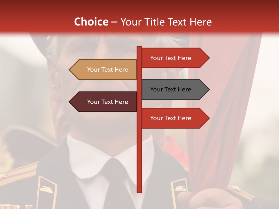 Military Strong World PowerPoint Template