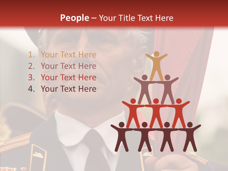 Military Strong World PowerPoint Template