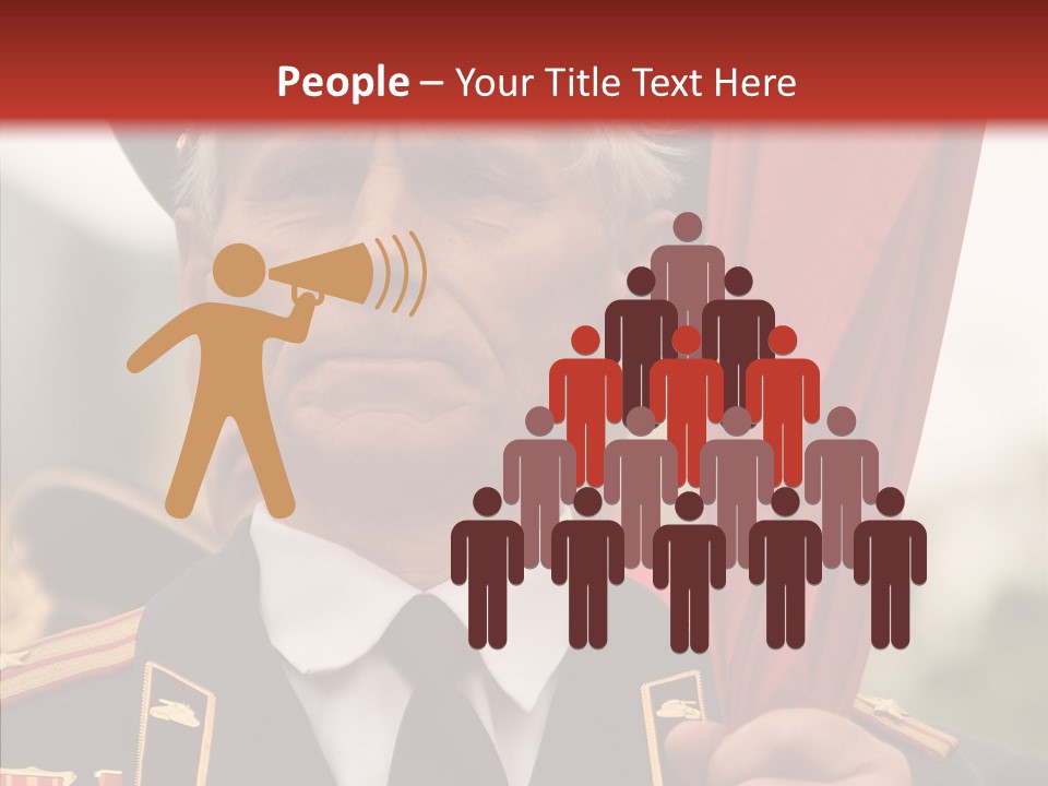 Military Strong World PowerPoint Template