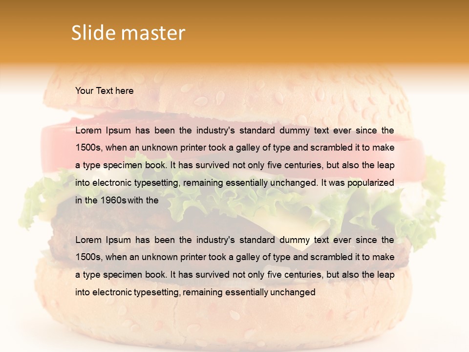 Picnic Delicious Lunch PowerPoint Template