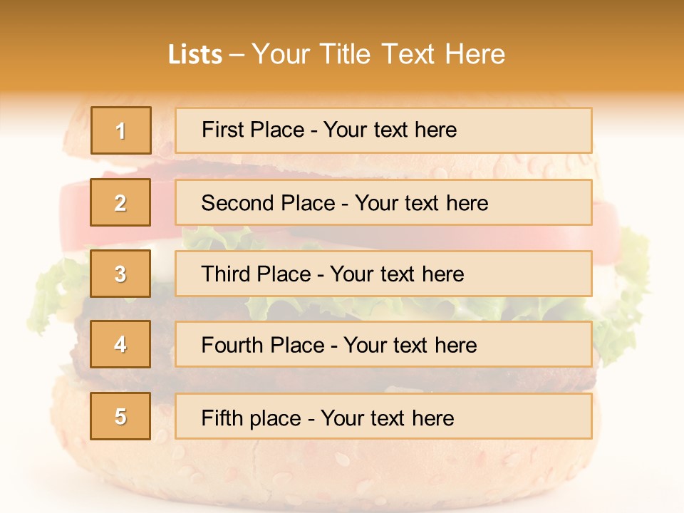 Picnic Delicious Lunch PowerPoint Template