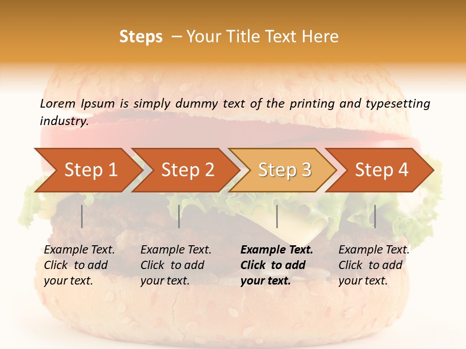 Picnic Delicious Lunch PowerPoint Template