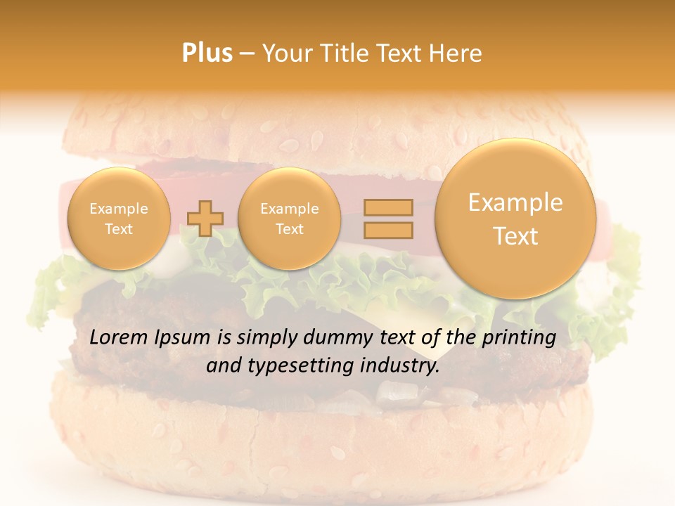 Picnic Delicious Lunch PowerPoint Template