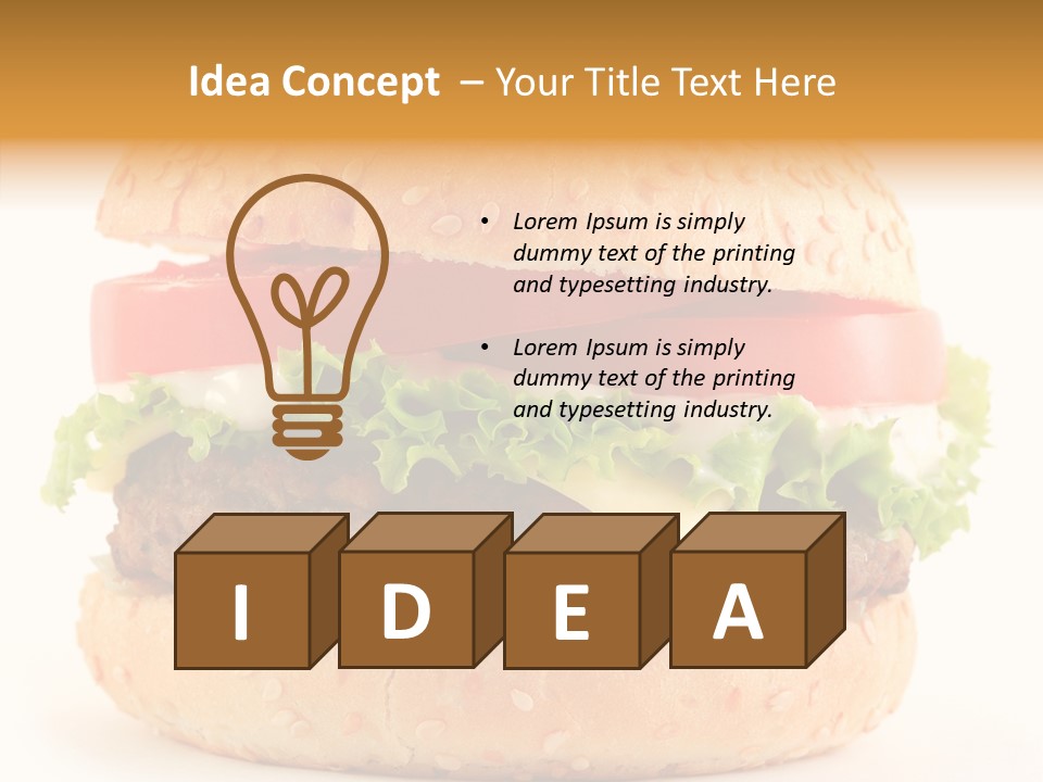 Picnic Delicious Lunch PowerPoint Template