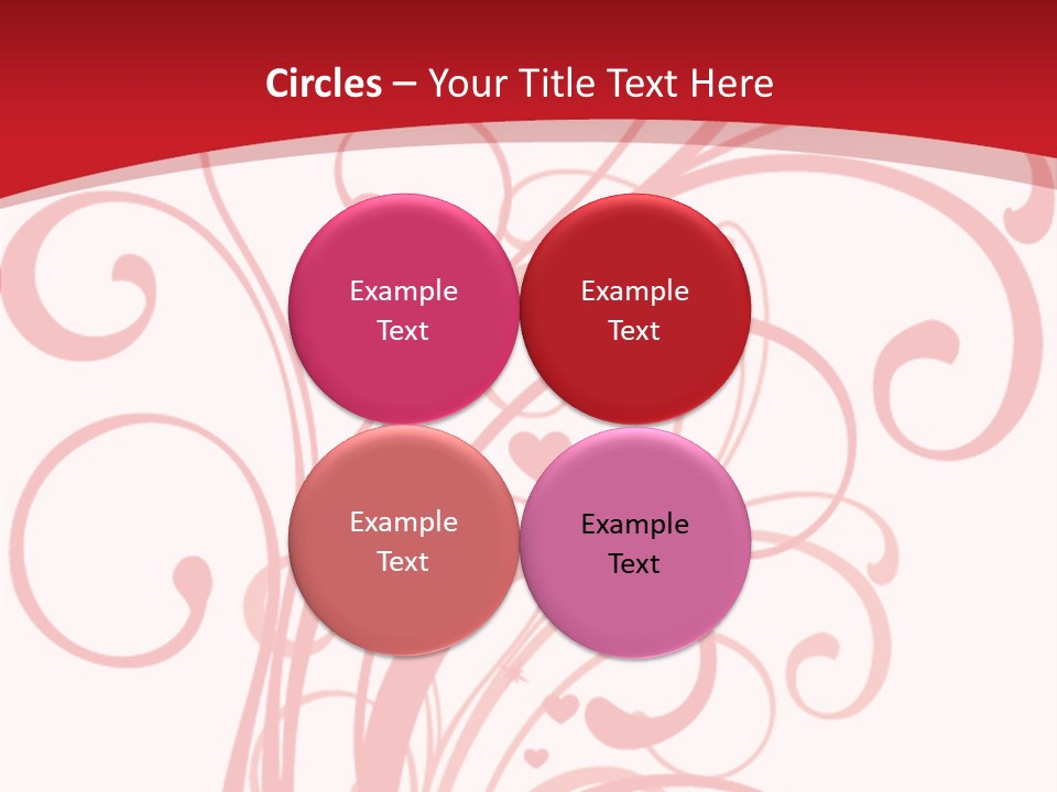 Love Botanical Outline PowerPoint Template