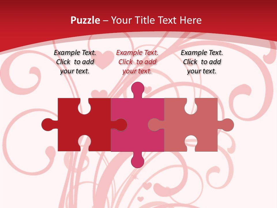 Love Botanical Outline PowerPoint Template