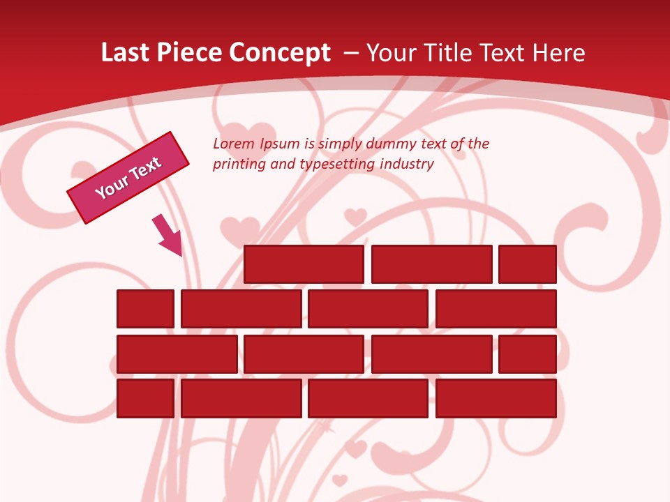 Love Botanical Outline PowerPoint Template