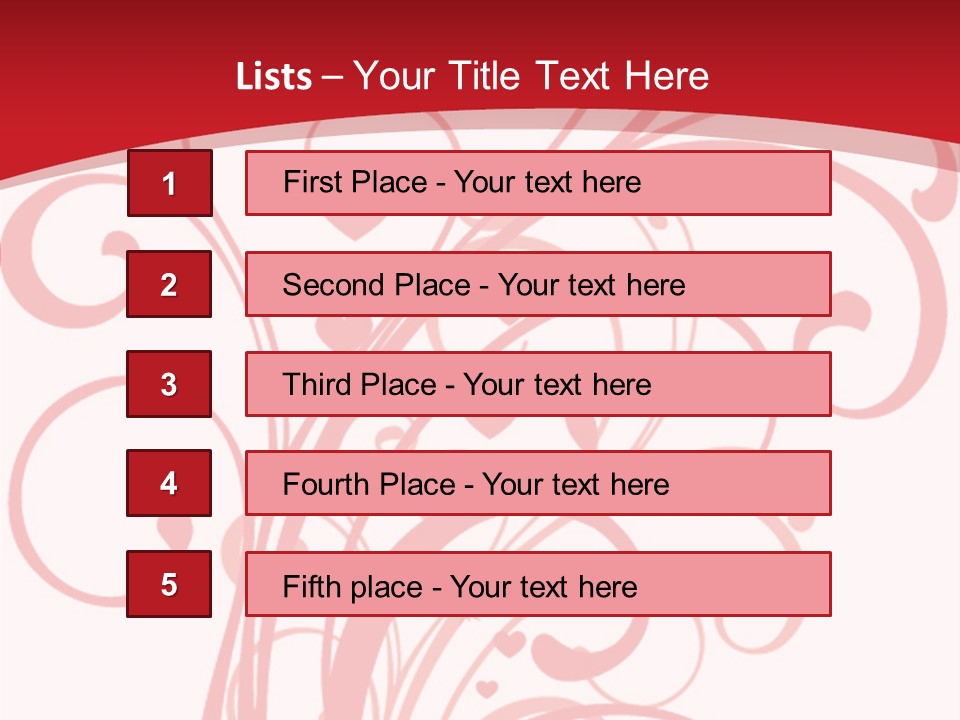 Love Botanical Outline PowerPoint Template