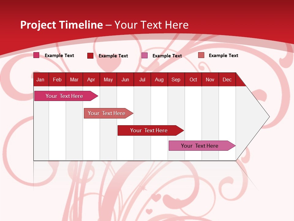 Love Botanical Outline PowerPoint Template