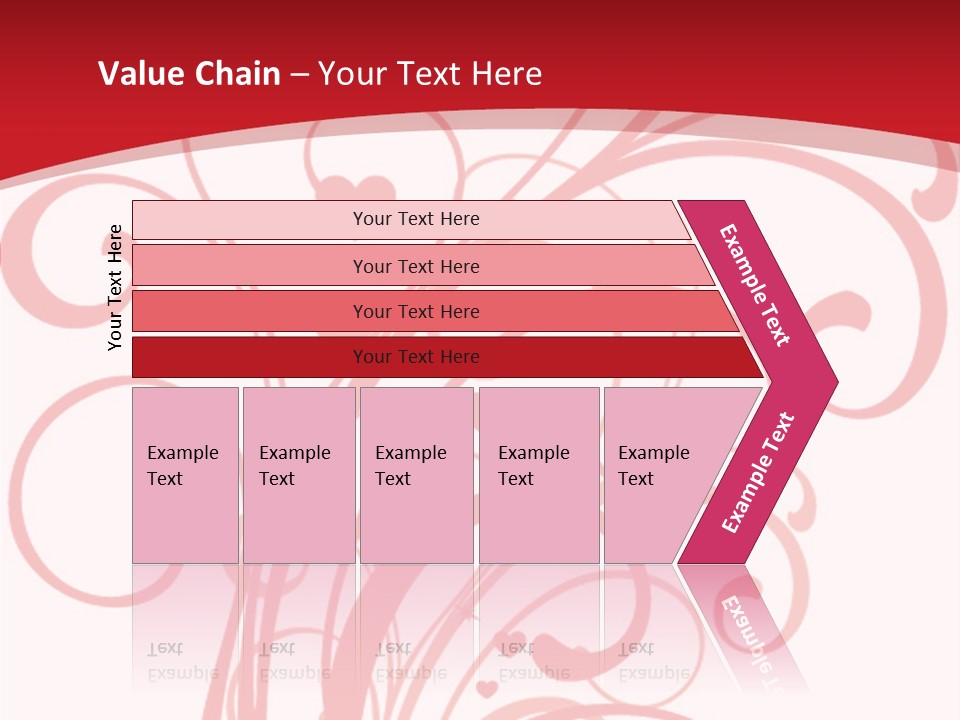 Love Botanical Outline PowerPoint Template