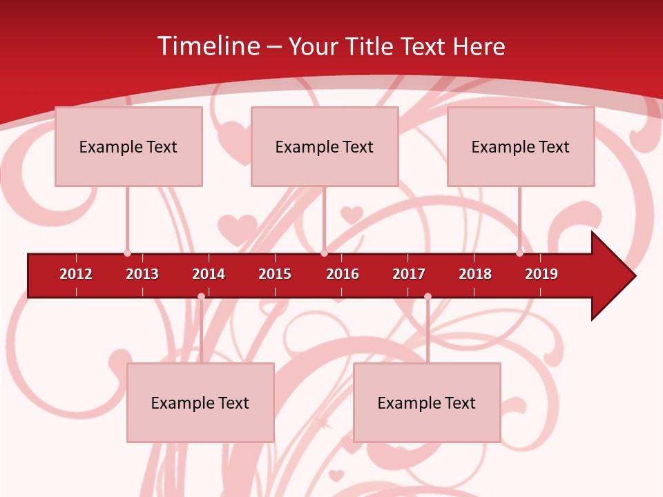 Love Botanical Outline PowerPoint Template