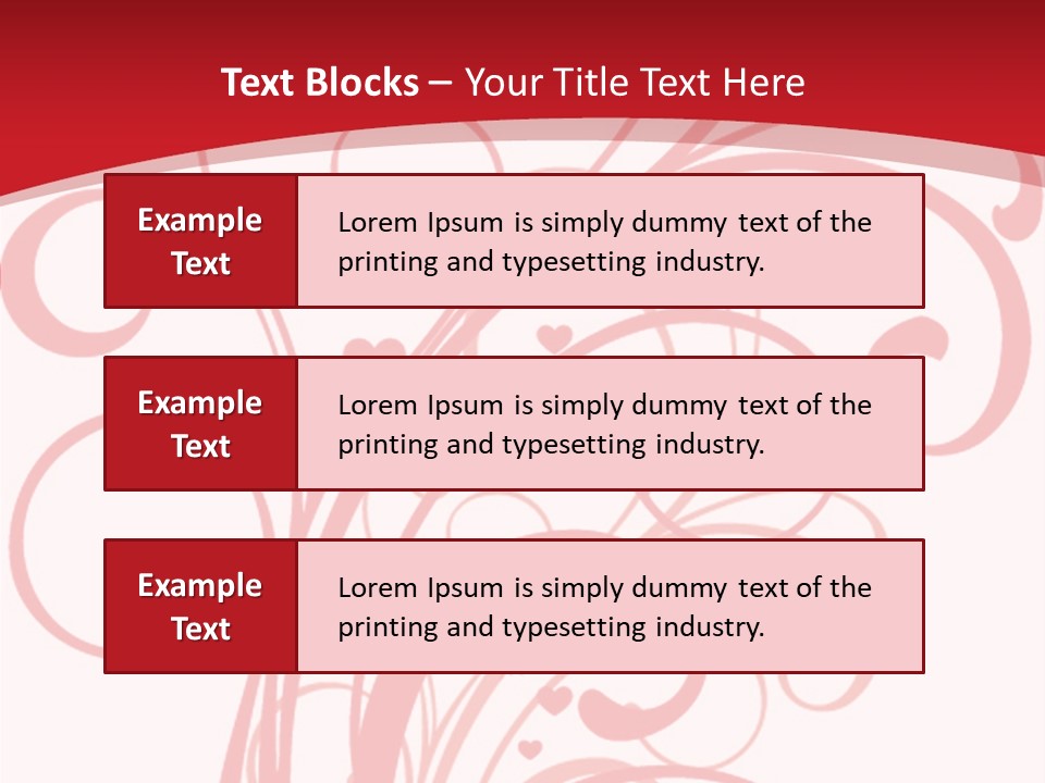 Love Botanical Outline PowerPoint Template