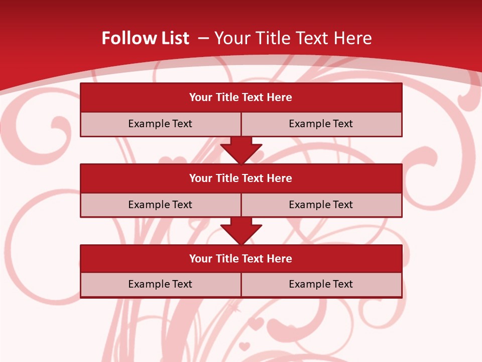 Love Botanical Outline PowerPoint Template
