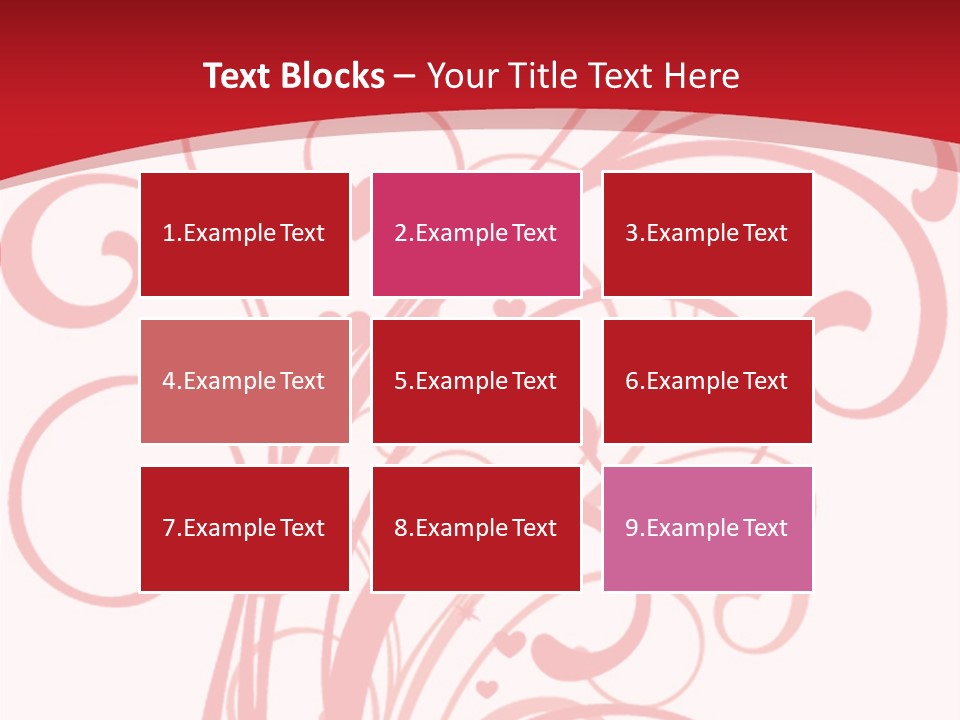 Love Botanical Outline PowerPoint Template