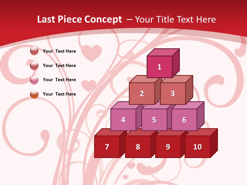 Love Botanical Outline PowerPoint Template