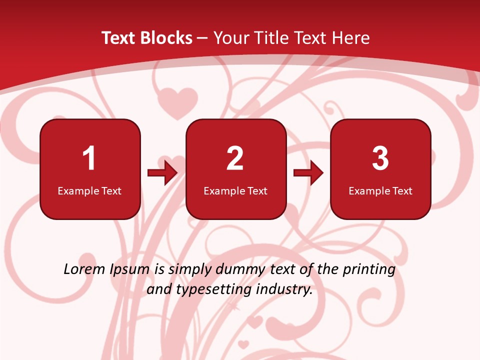 Love Botanical Outline PowerPoint Template