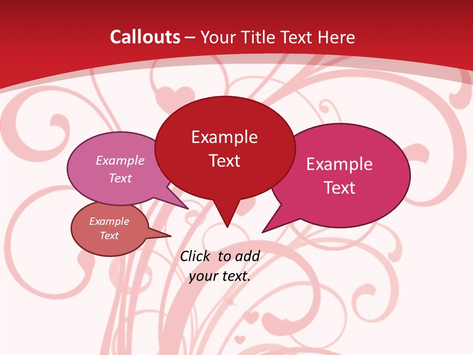 Love Botanical Outline PowerPoint Template