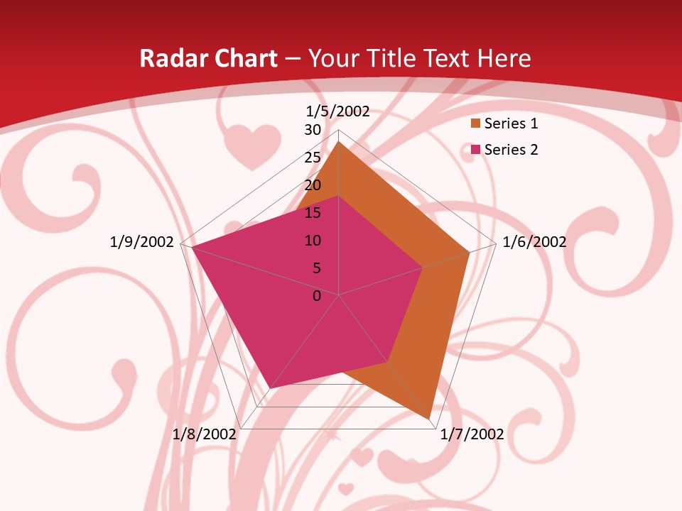 Love Botanical Outline PowerPoint Template
