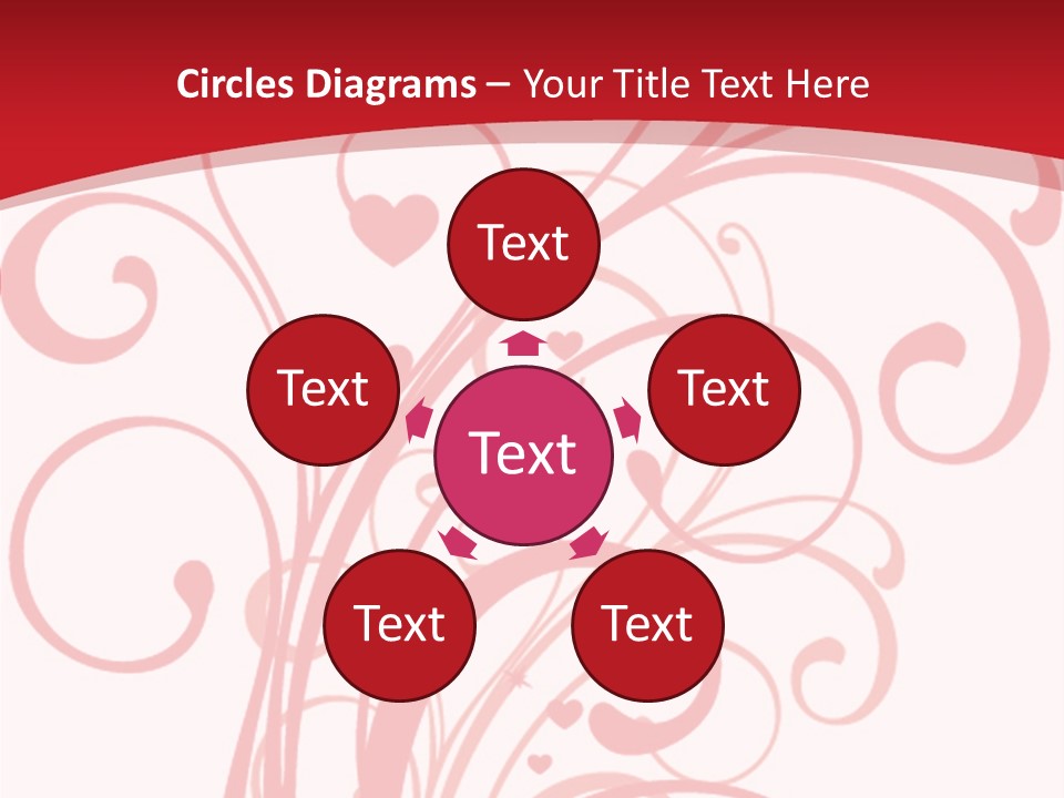 Love Botanical Outline PowerPoint Template