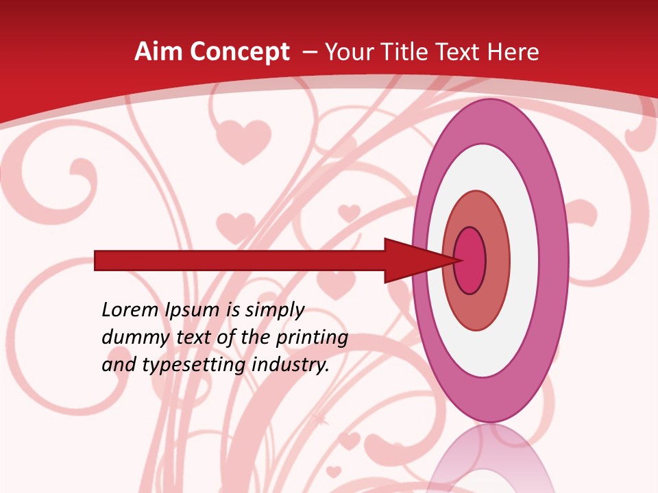Love Botanical Outline PowerPoint Template