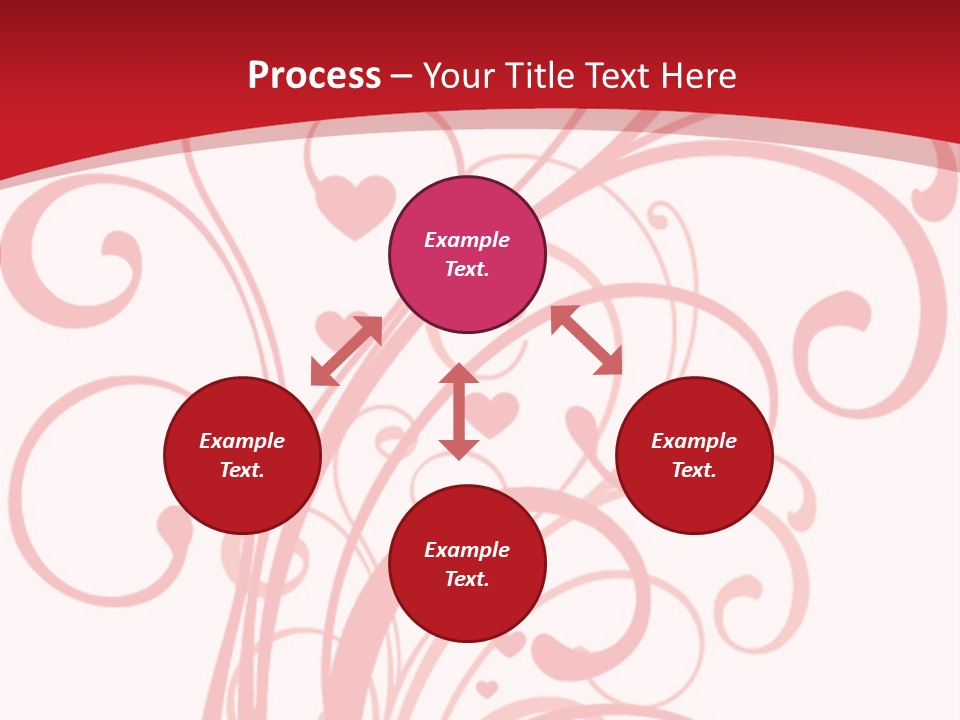 Love Botanical Outline PowerPoint Template