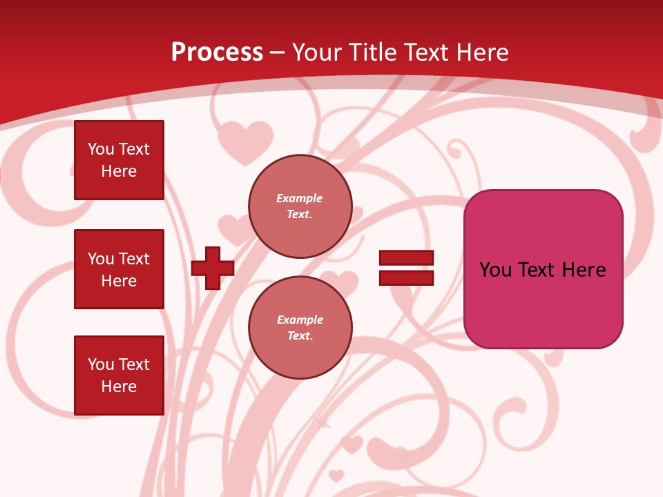 Love Botanical Outline PowerPoint Template
