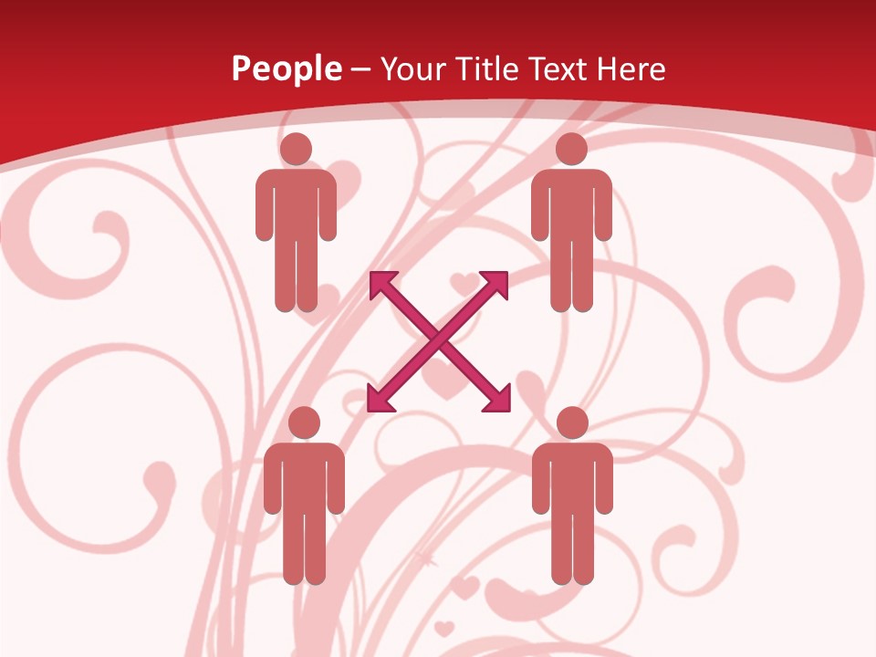 Love Botanical Outline PowerPoint Template