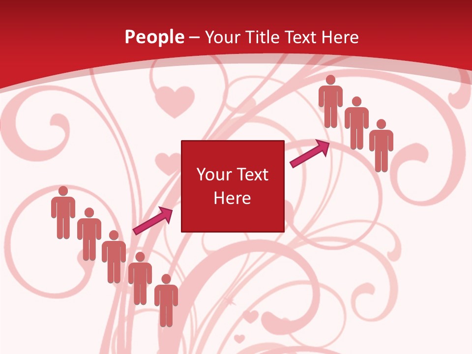 Love Botanical Outline PowerPoint Template