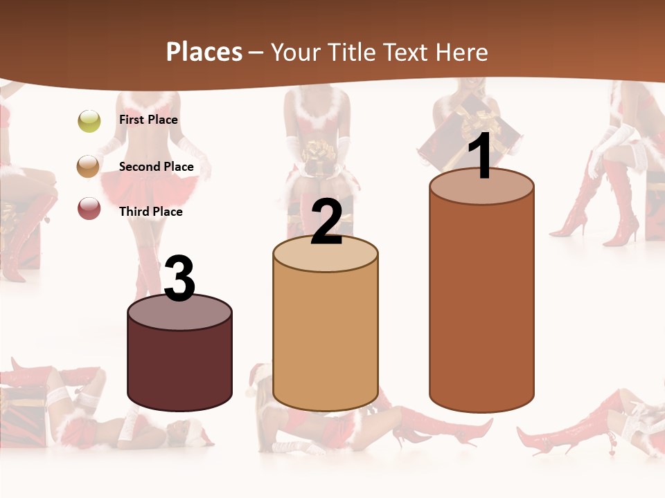 Seductive Celebrate Background PowerPoint Template