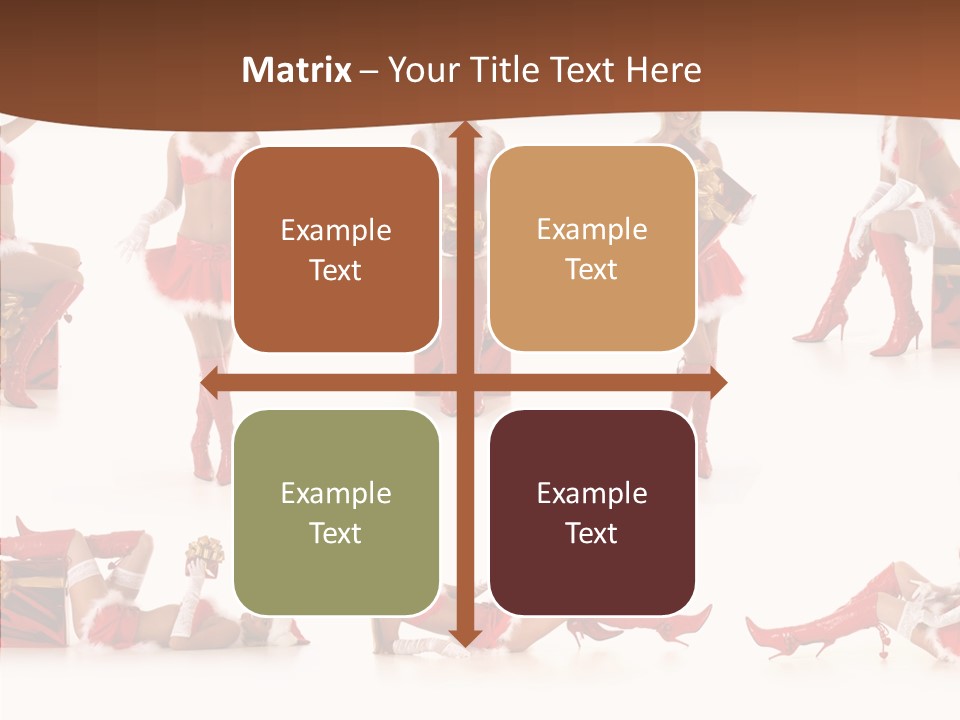 Seductive Celebrate Background PowerPoint Template