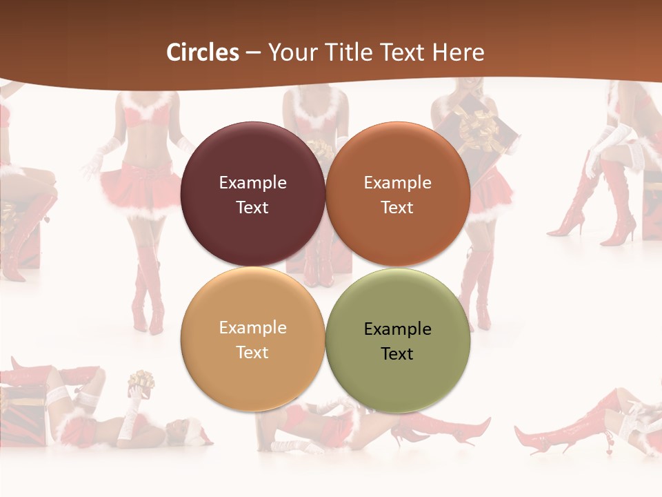 Seductive Celebrate Background PowerPoint Template