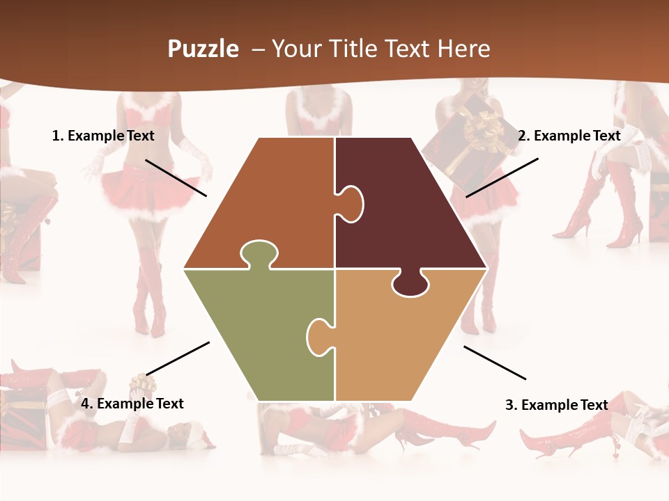 Seductive Celebrate Background PowerPoint Template