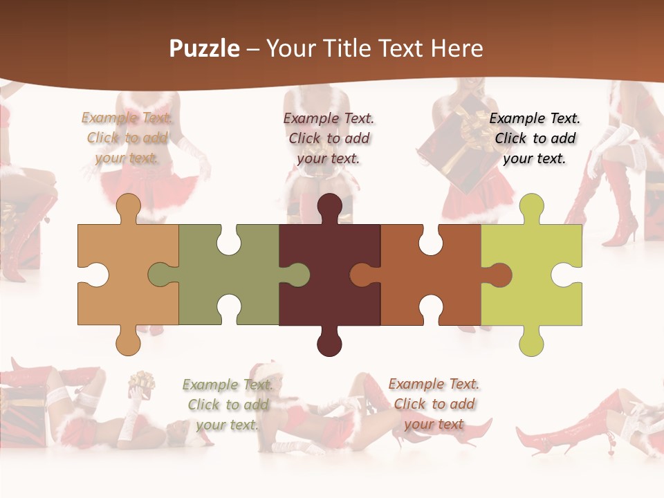 Seductive Celebrate Background PowerPoint Template