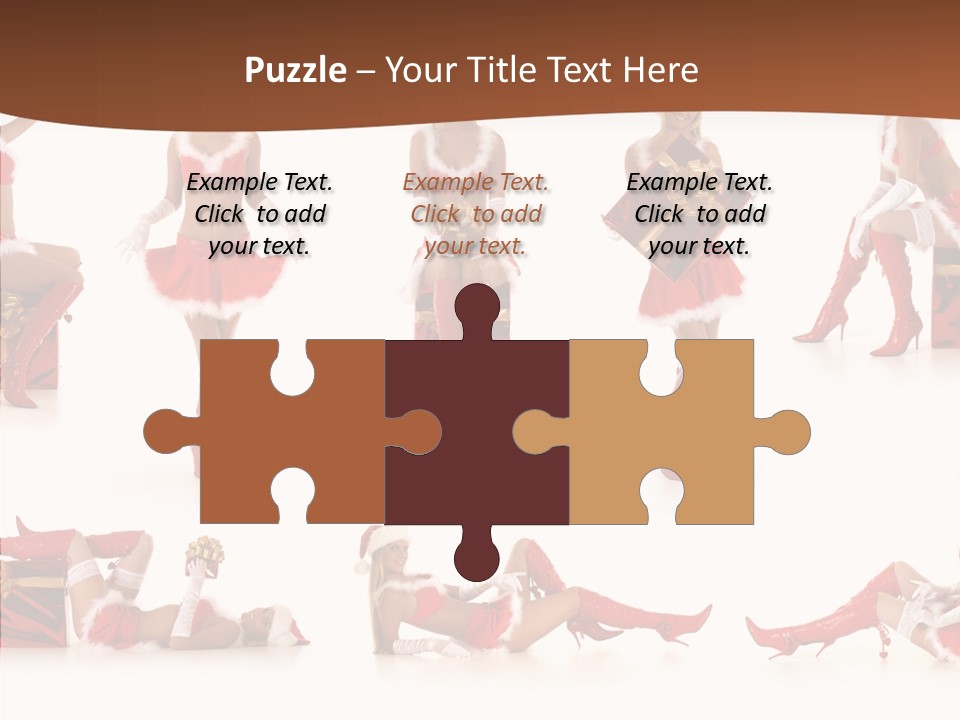 Seductive Celebrate Background PowerPoint Template