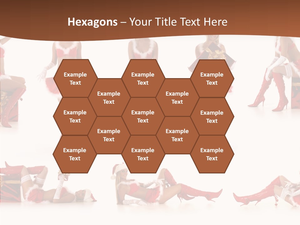 Seductive Celebrate Background PowerPoint Template