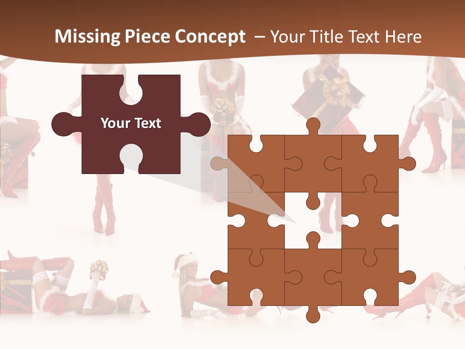 Seductive Celebrate Background PowerPoint Template