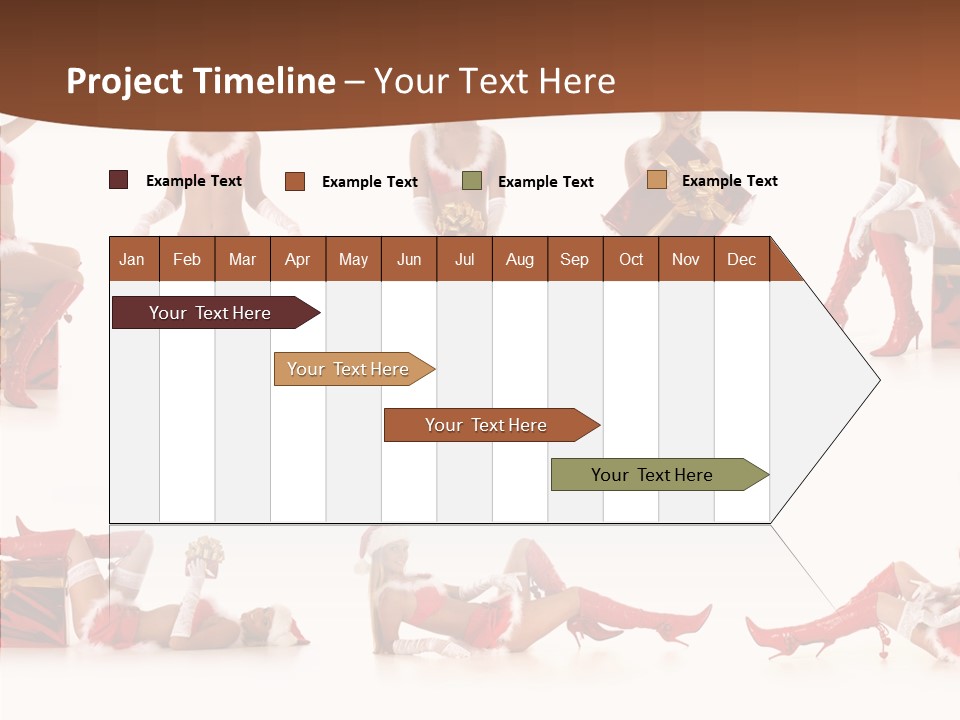 Seductive Celebrate Background PowerPoint Template