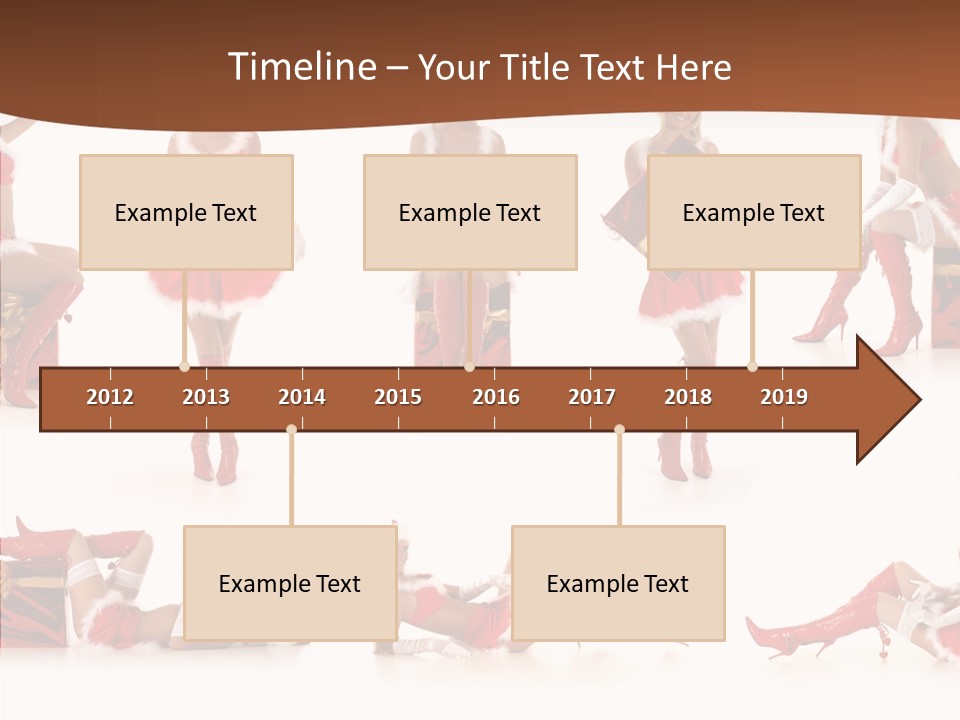 Seductive Celebrate Background PowerPoint Template