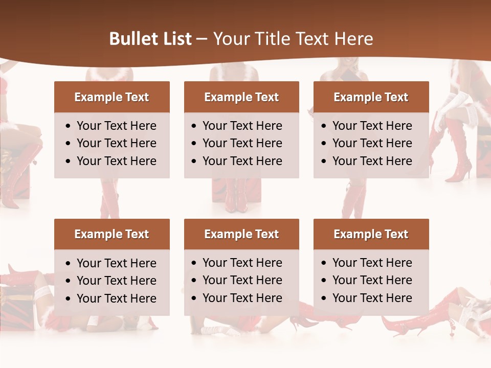 Seductive Celebrate Background PowerPoint Template