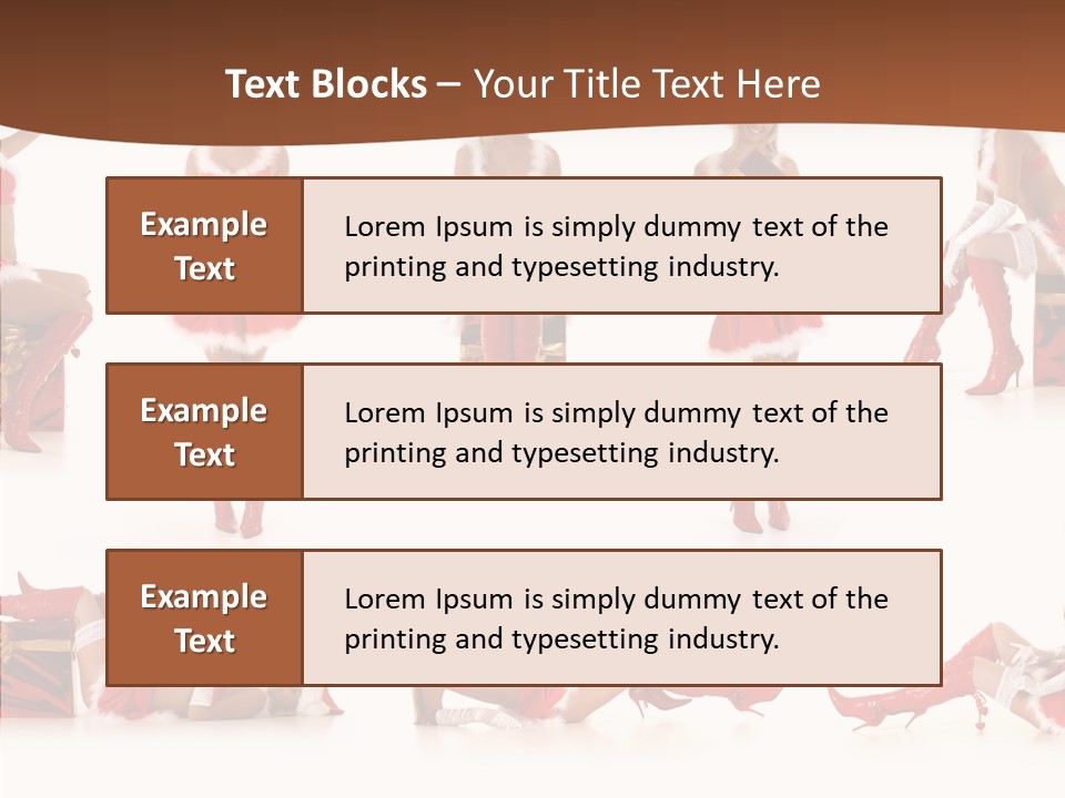 Seductive Celebrate Background PowerPoint Template