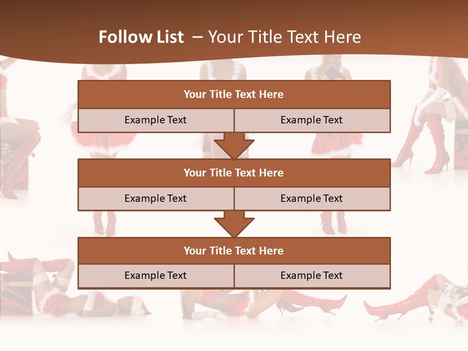 Seductive Celebrate Background PowerPoint Template