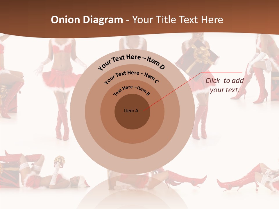 Seductive Celebrate Background PowerPoint Template